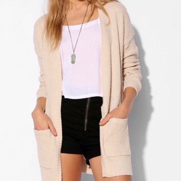 Urban Outfitters Sweaters - Urban outfitters BDG Cream cardigan